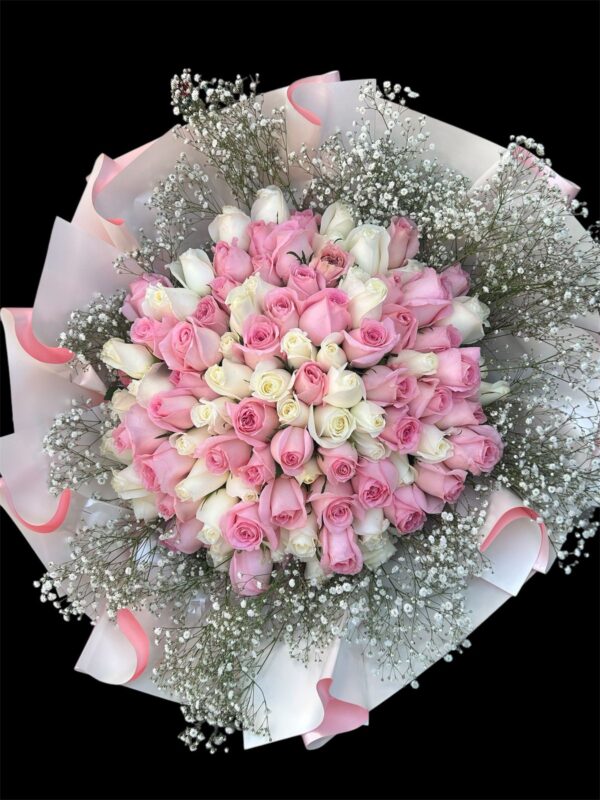 Bouquet 100 rosas